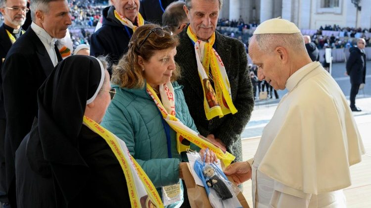 папата на юбилейната аудиенция