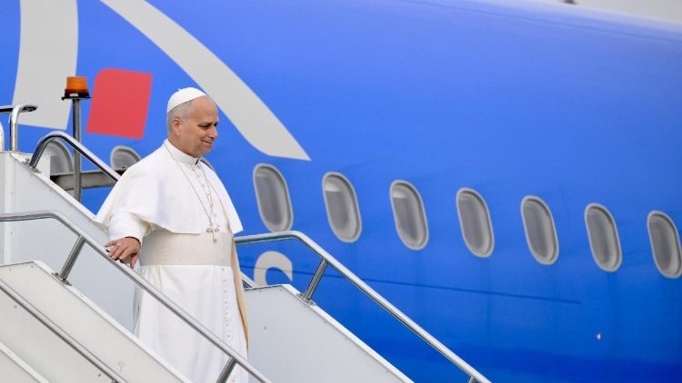 ലിയോ പതിനാലാമൻ പാപ്പാ തുർക്കിയിലേക്കെത്തിയപ്പോൾ