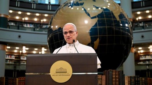 Im Wortlaut: Erste Rede von Papst Leo in Ankara