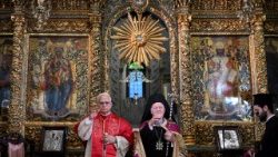 Il Papa incontra il Patriarca Bartolomeo I a Fener