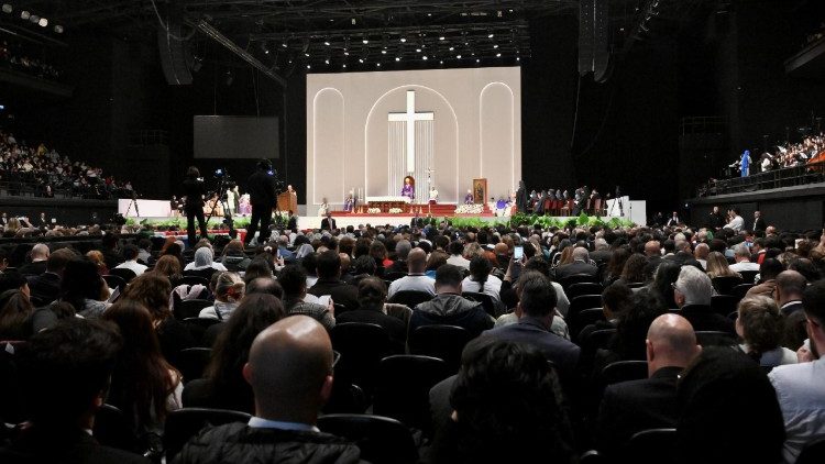 Святая Імша ў “Volkswagen Arena” у Стамбуле