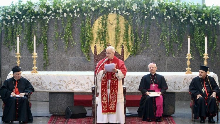 പാപ്പാ ഹാരിസയിലുള്ള പരിശുദ്ധ അമ്മയുടെ തീർത്ഥാടനകേന്ദ്രത്തിൽ