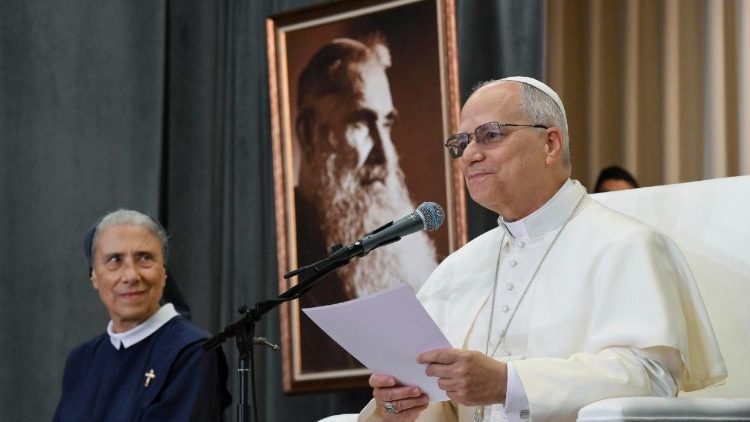 Leó pápa beszédében elismeréssel szólt a szerzetesnők és a személyzet munkájáról