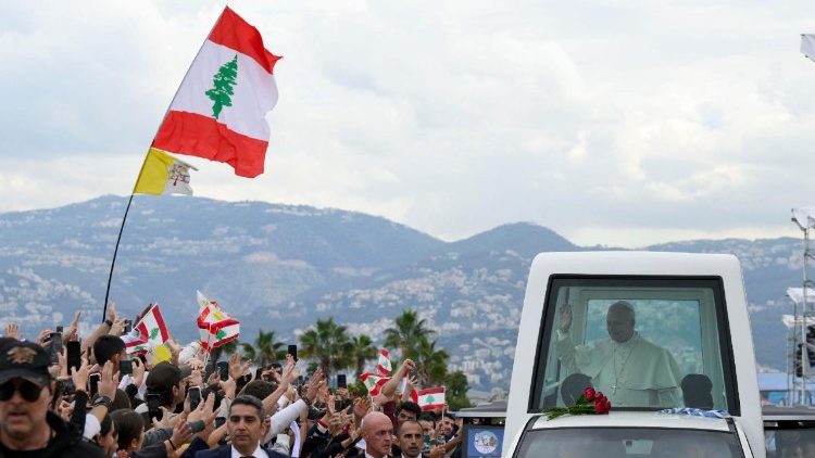 Լեւոն ԺԴ. Պապը Լիբապան այցելութեան ժամանակ