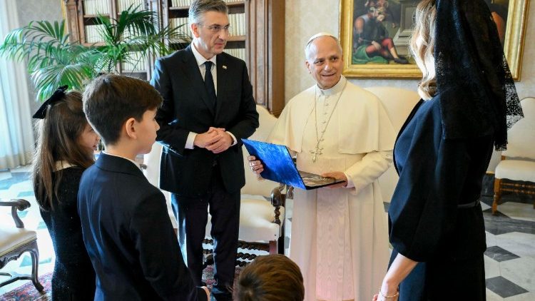 Il Papa riceve il primo Ministro della Repubblica di Croazia