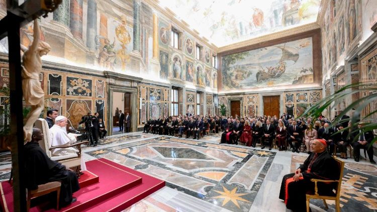 "Želel bi, da bi se ob udeležbi tega dogodka spomnili Gospodovih besed: 'Kar koli ste storili enemu teh mojih najmanjših bratov, ste meni storili'".