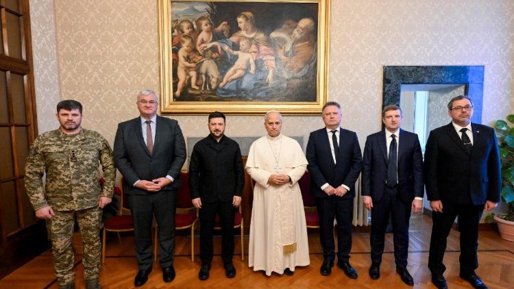 Ukrainas delegācijas vizīte Kastelgandolfo