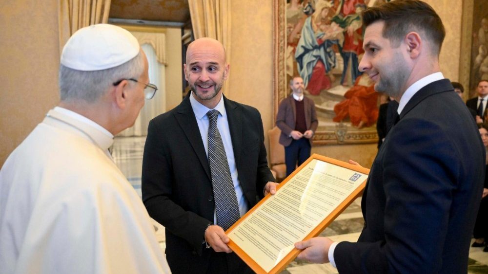 Pope Leo XIV meets delegation of members of the European Parliament' ECR Group