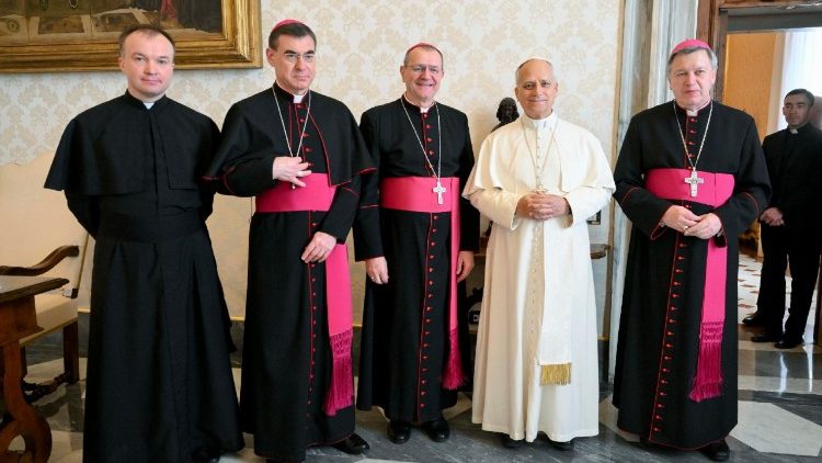 Đức Thánh Cha Lêô XIV tiếp chủ tịch đoàn của Hội đồng Giám mục Ba Lan