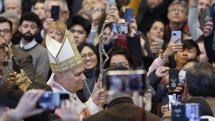 Le Pape lors de la messe pour le jubilé des détenus