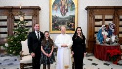 Pope Leo XIV meets Malta's Prime Minister Abela at the Vatican