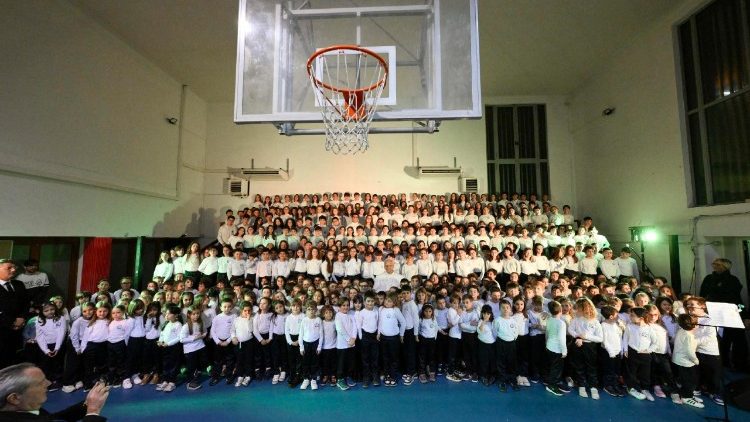 Ein Eindruck vom Schulkonzert in Castel Gandolfo