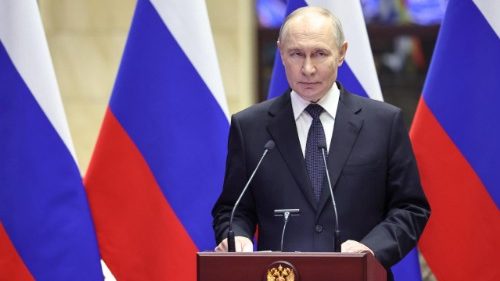 Presidente russo Vladimir Putin