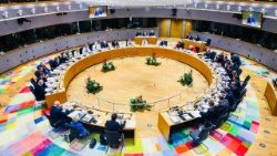 L'aula del Consiglio Europeo