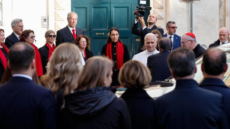 Popiežius prie Italijos Senato bibliotekos