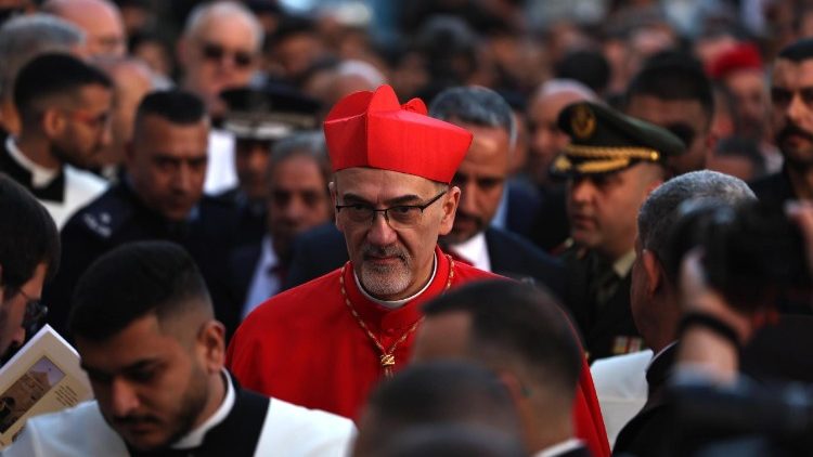 Kardinolas Pierbattista Pizzaballa Betliejuje 2025 12 24