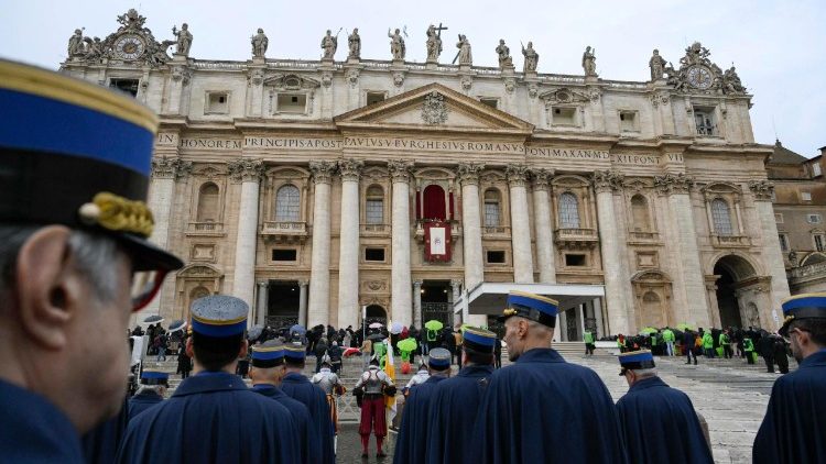 La plaza de San Pedro