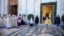 Cierre de la Puerta Santa de la Basílica de San Juan de Letrán (27 de diciemrbe de 2025)