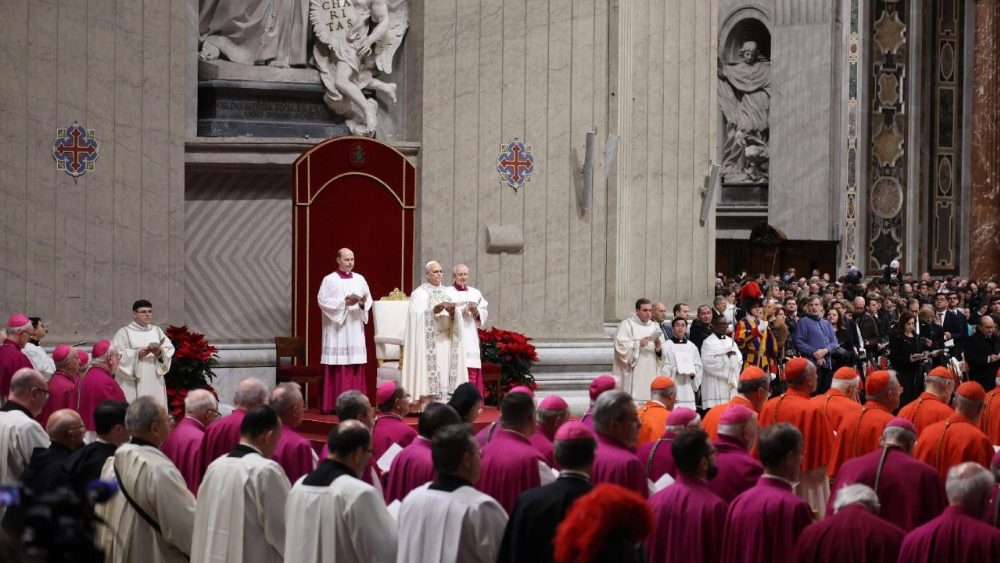 Papa në Bazilikën e Shën Pjetrit për 'Te Deum' të fundvitit