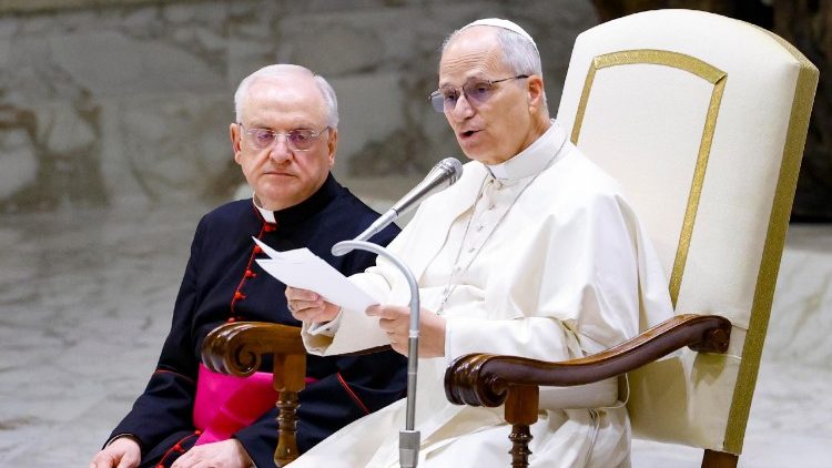 Papst Leo an diesem Mittwoch