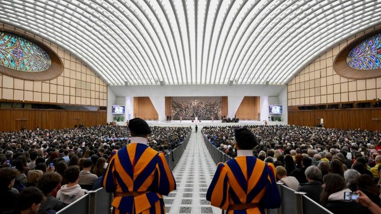 ലിയോ പതിനാലാമൻ പാപ്പാ. ജനുവരി 14-ന് വത്തിക്കാനിൽ അനുവദിച്ച പൊതുകൂടിക്കാഴ്ചയിൽ നിന്നുള്ള ഒരു ദൃശ്യം