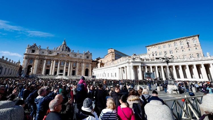 教皇レオ14世によるお告げの祈り　2026年1月25日　バチカン・聖ペトロ広場