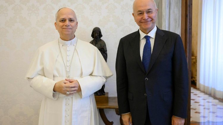 Папата с Бархам Салех