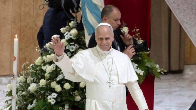 Il Papa in Aula Paolo VI per l'udienza generale