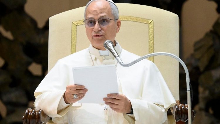 Il Papa in Aula Paolo VI per l'udienza generale