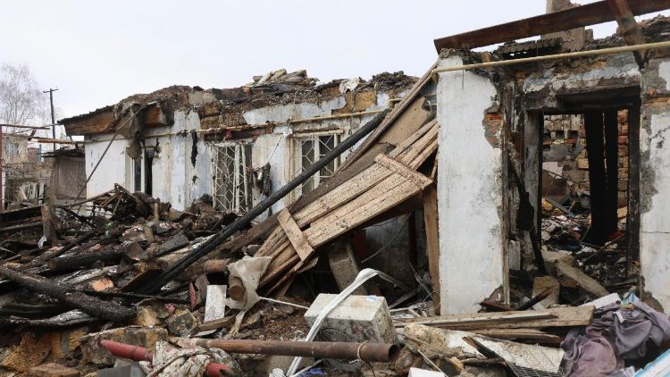 Las consecuencias de un ataque ruso cerca de Odessa