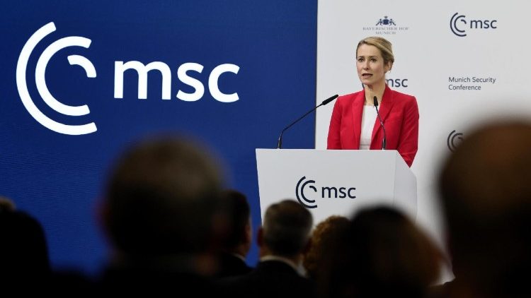 Conferenza di Monaco sulla sicurezza, Kaja Kallas Alta Rappresentante per la politica estera dell'Ue