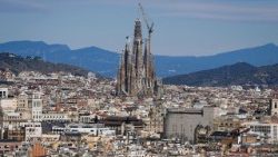 Die Sagrada Familia in Barcelona