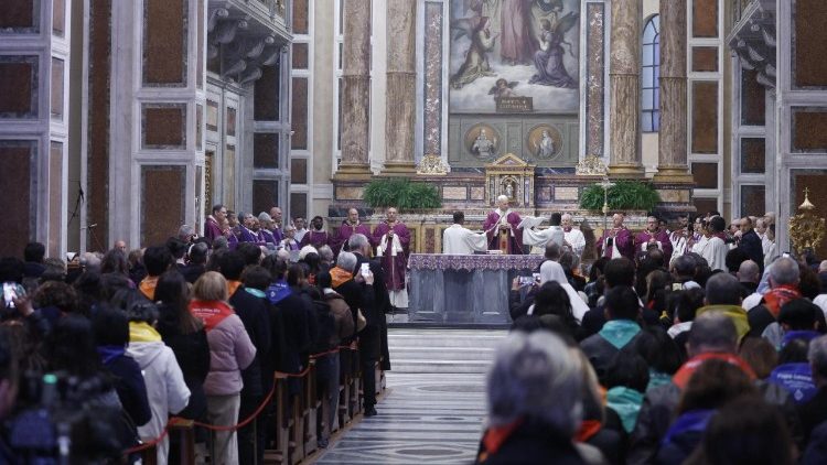 Pápai szentmise a római Jézus Szíve templomban 