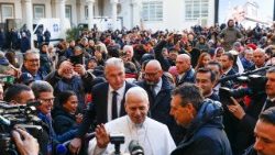 உரோமை மார்சலாவிலுள்ள திரு இருதயப் பங்குத் தளத்தில் திருத்தந்தை 