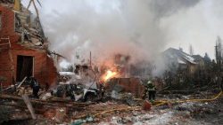 Пасля расійскага ракетнага ўдара па Кіеве