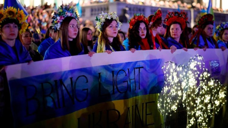 Maandamano kukumbuka uvamizi nchini Ukraine