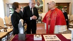 El Papa y el Presidente de Austria