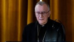FILE PHOTO: Cardinal Secretary of State Pietro Parolin