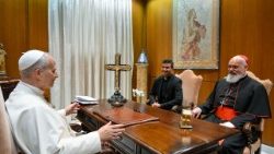 Аўдыенцыя Папы Льва XIV для кардынала Дамініка Мацьё