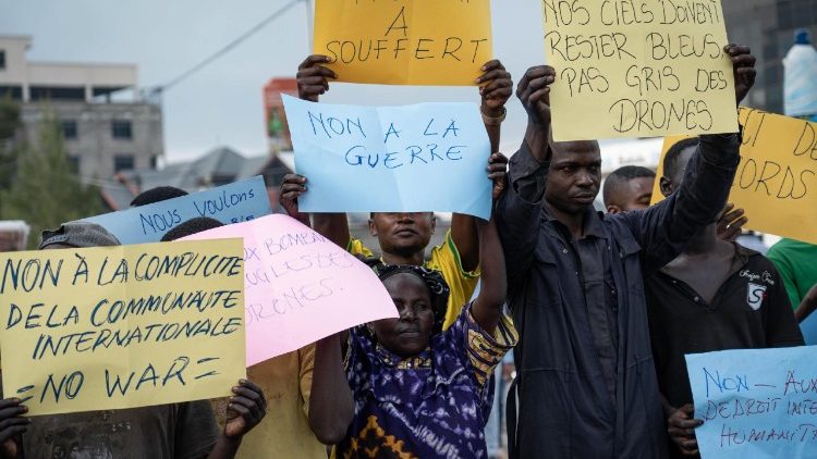 Marche de la société civile ayant suivi l'attaque des drones à Goma/RDC