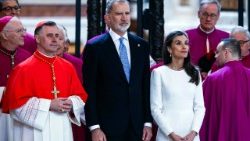 മേരി മേജർ ബസലിക്കയിൽ  നടന്ന ചടങ്ങിൽനിന്നുള്ള ഒരു ചിത്രം