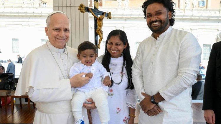 Udienza generale di Papa Leone in Piazza San Pietro