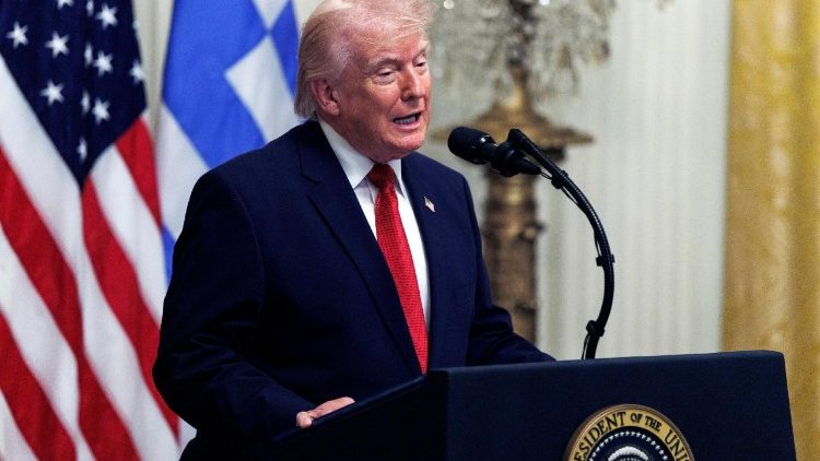 US President Trump hosts Greek Independence Day celebration