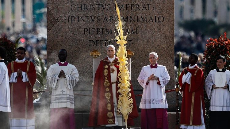 ರೋಮ್‌ನಲ್ಲಿ ಗರಿಗಳ ಭಾನುವಾರದ ಆಚರಣೆಯ ಸಂದರ್ಭದಲ್ಲಿ ಪೋಪ್ ಲಿಯೋರವರು
