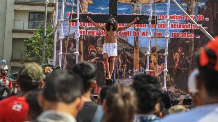 Christen an Karfreitag in Mumbai