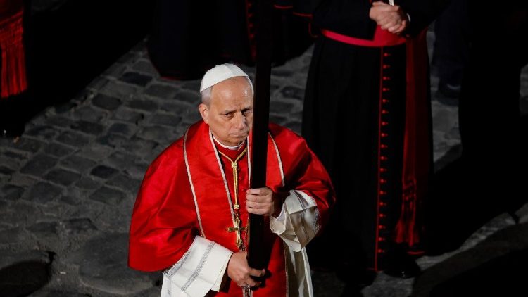 Way of the Cross at the Colosseum in Rome