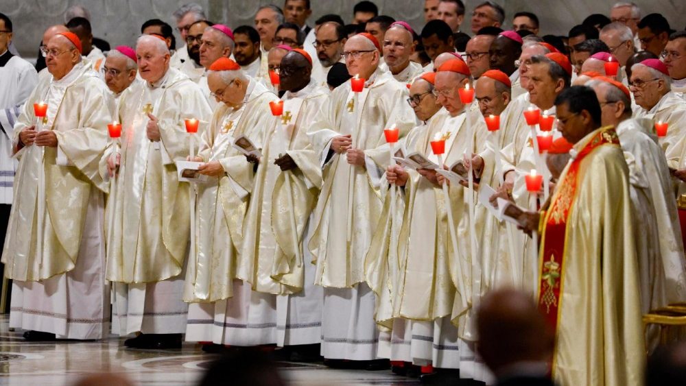 Пасхальная вігілія ў Ватыкане