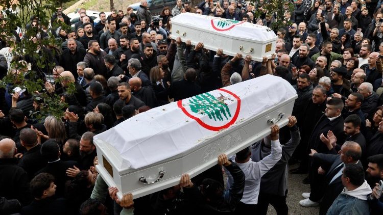 Beerdigung im Libanon