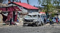 Russian missile strike kills at least 6 in Merefa, Kharkiv region
