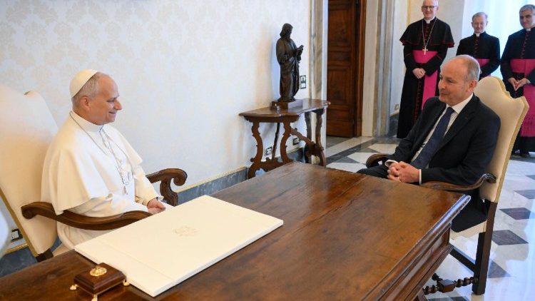 Il Papa riceve il primo ministro di Irlanda Martin